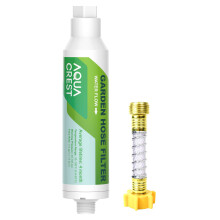 AQUACREST Garden Hose Water Filter for Plants Greatly Reduces Chlorin