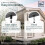 Rain Chains Direct - Manicotti Rain Chain - 8.5 FT - Durable Black Pow 5