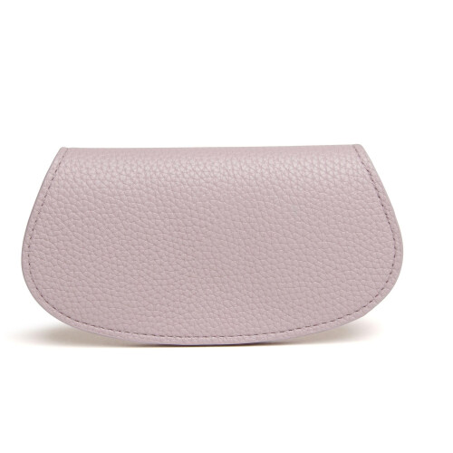 (Lavender) Eyeglasses Case -Vegan Leather 2