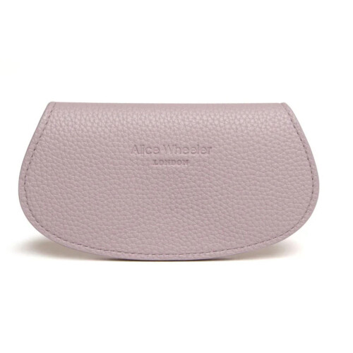 (Lavender) Eyeglasses Case -Vegan Leather