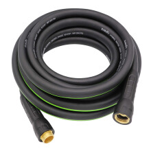 EADUTY Hybrid Haveslange 5/8 IN. x 25 FT Heavy Duty Letv?gts fleksibel med drejeligt greb og solide messingfittings