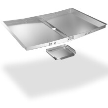 Tava de grasime cu tava de prindere - Tava de picurare reglabila pentru modelele de gratar cu gaz de la Dyna Glo Nexgrill Expert Grill Kenmore BH