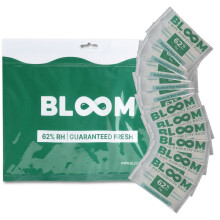 Bloom 62% fugtighedspakker af Herb Guard (10 Pack) - 8G garanteret at holde op til 1 ounce frisk i m?neder og genoplive t?rt indhold tilbage til