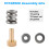 53108900 Fjäderfattsmuttermontering för Pool/Spa Filter Passar FNS och Quad DE Filterpumpar 5