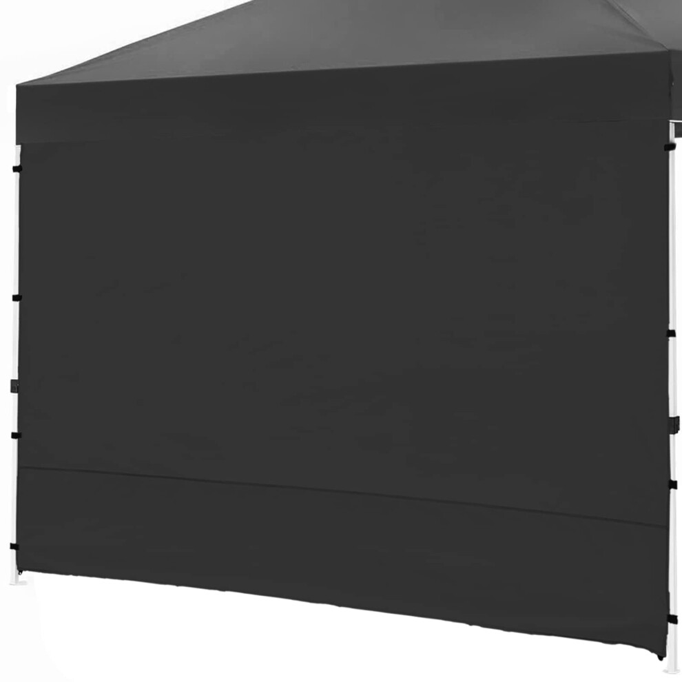 Canopy SunWall 10x10ft Pop Up Canopy Sidewall for Instant Canopy Tent Gazebos 1 Pack Sidewall Only Dark