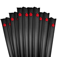 Pesos para Capa de Piscina Robelle 3809-BLK-06A, 6-Pack, 8 pés, Preto, Câmara Dupla