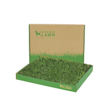 DoggieLawn Echtes Gras Welpen-Pinkeltuch - 60 x 50 cm - Perfekte Innen-Toilette für Hunde - Kein Schmutz, Einfach zu Benutzen