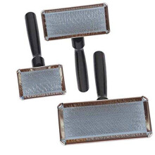 #1 All Systems Slicker Brushes f  r Hunde, professionelle Hundepflegeb  rste     Gr    e w  hlen (klein     5,1 cm L x 2,5 cm B)