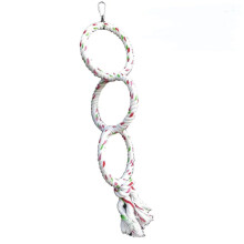 A&E Cage Company Altalena con corda a triplo anello Corda da 0,55"" x 5,12"" x 19,69""""
