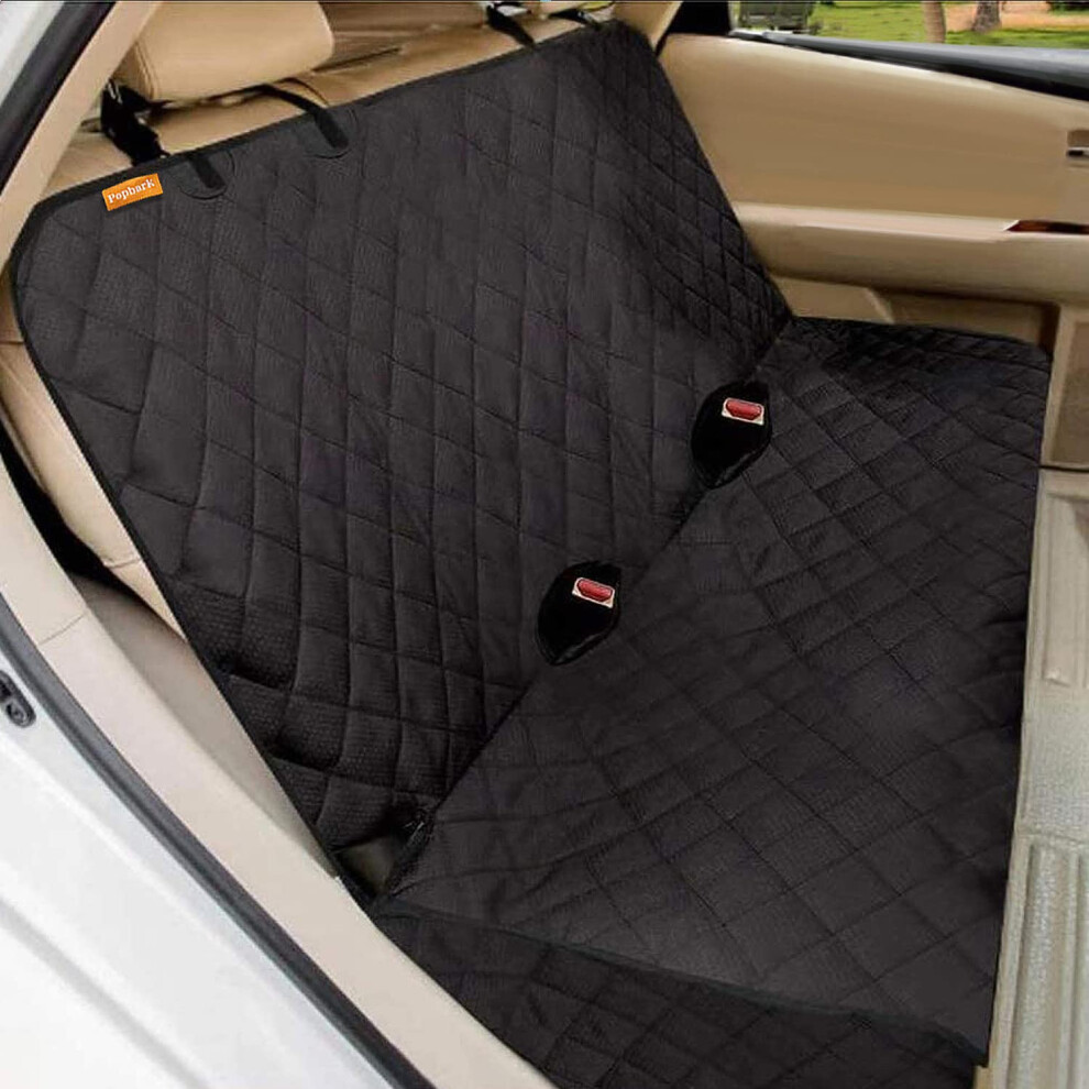 Housse de protection pour siège arrière de voiture pour chien - Housse de siège arrière imperméable