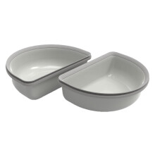 SureFeed Half Bowl Grey