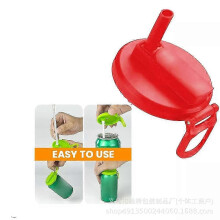 (Red)4 Color Soda Can Lids,silicone Straws Soda Can Covers,can Covers For Soda