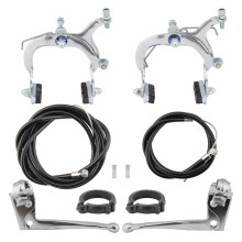 Sunlite Boczne Pull Hamule Zestaw 61-79 mm Reach Srebrny