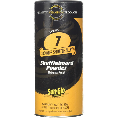Shuffleboard pulver voks-16 oz container