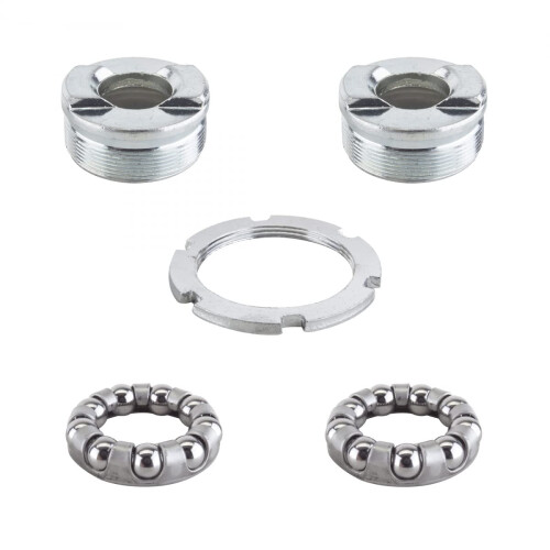 Sunlite Bottom Bracket Cup Set For 3-Piece Cranksets 68/73mm
