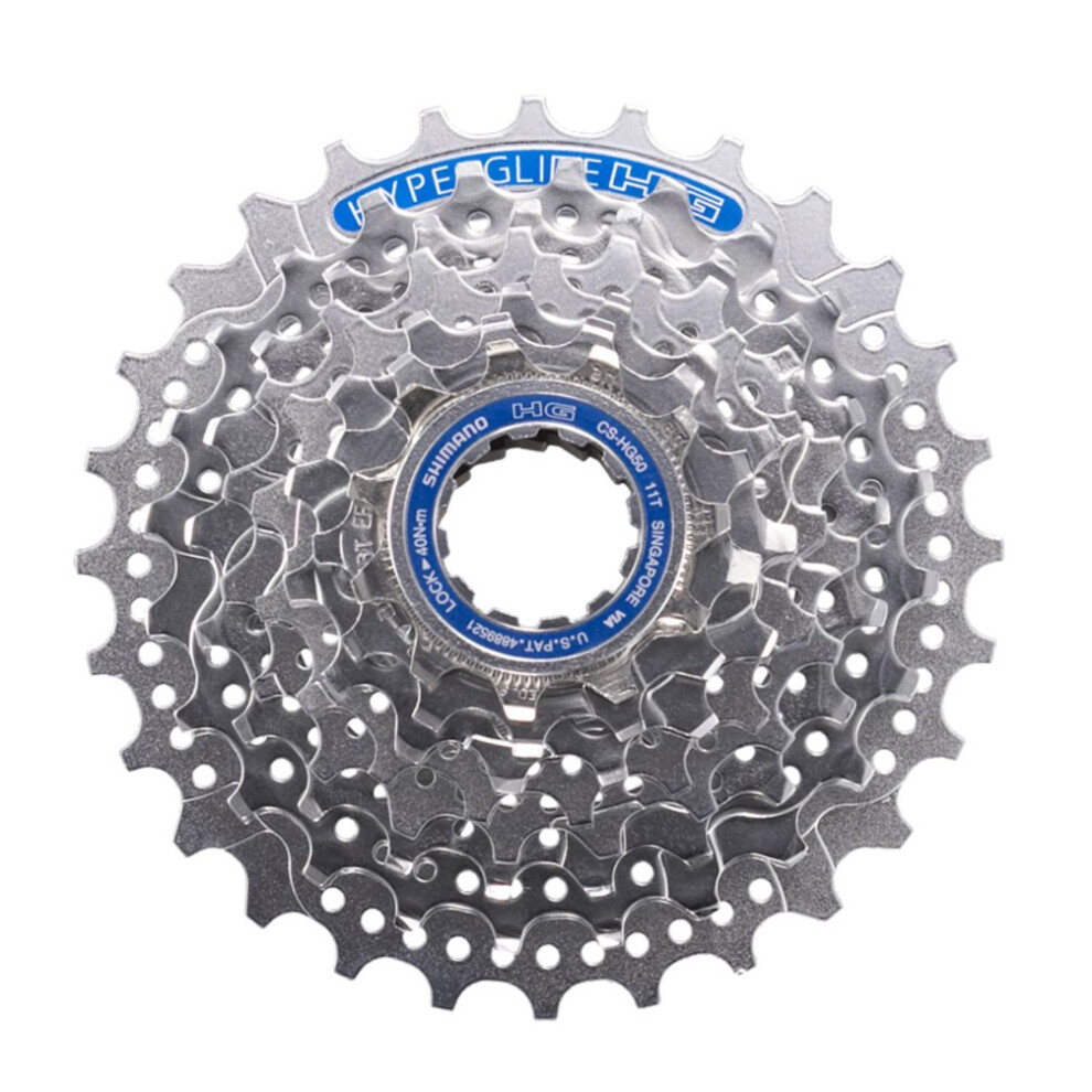 Shimano Cs-Hg50 Tiagra/105 Bicycle Cassette (9-Speed 12/25T ) Silver