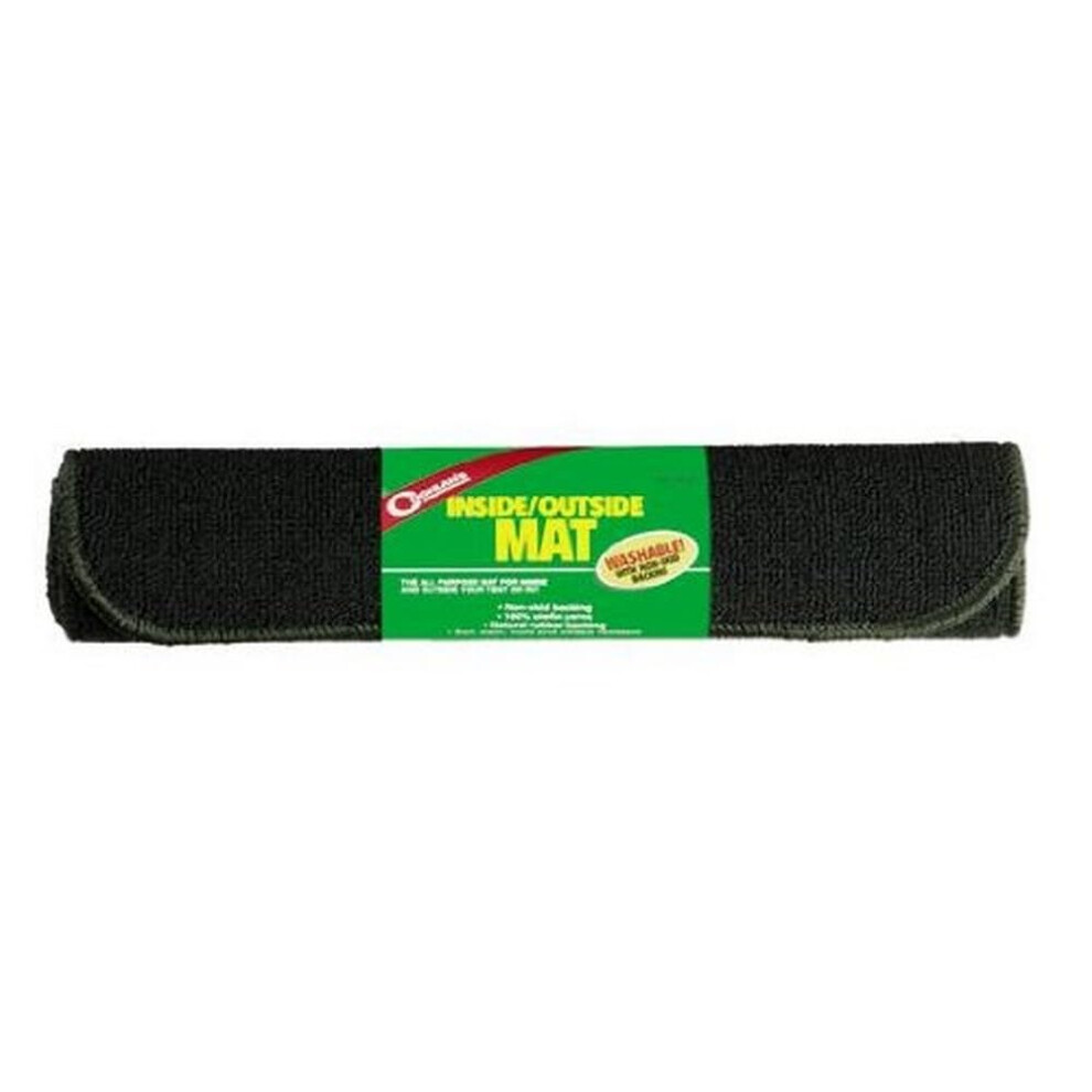 Tapis de camping int?rieur/ext?rieur Coghlans, noir, 28" de longueur x 18" de largeur