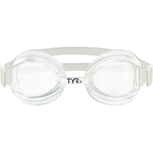 TYR Racetech Performance Goggle (Clear)  7.2 x 2.8 x 2.2 inches 1