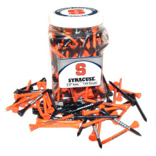 Team Golf NCAA Syracuse Orange Glas mit 175 Golf-Tees, 2-3/4"" Golf-Tees, 175er-Packung, regulre Gre, verschiedene Teamfarben