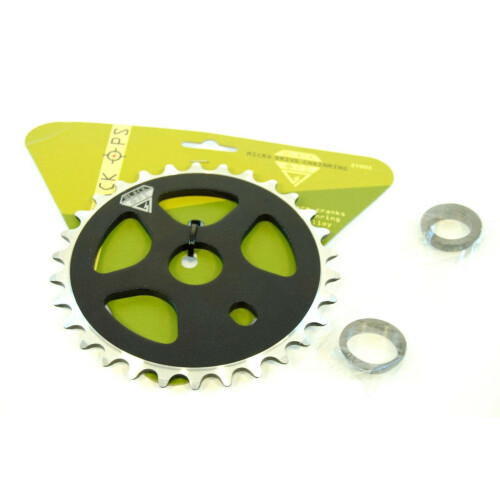 Μαύρος Δίσκος Chain Ring BMX, 28t, Μαύρος