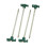 Coleman Coleman 10 polegadas de tenda de a   o de a   o de 4 pacote de pinos de tenda de unhas de a   o 1