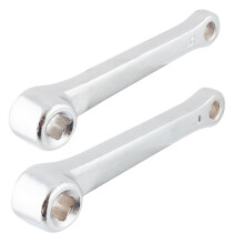 Sunlite Unicycle Cotterless Steel Crank Arm Set 6 """" S?lv