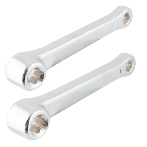Sunlite Unicycle Cotterless Ατσάλινα Πλευρικά Άκρα, 6", Ασημί