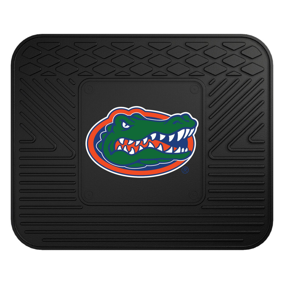 Fanmats 10094 Florida Gators Back Row Utility Car Mat - 1 Piece - 14In. X 17In. All Weather Protection Universal Fit Molded Team Logo 842989000943