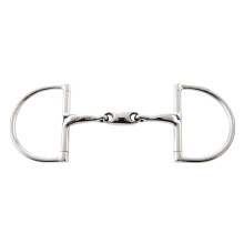 Korsteel jp rostfritt stl oval lnk jgare dee ring snaffle bit 5 """"