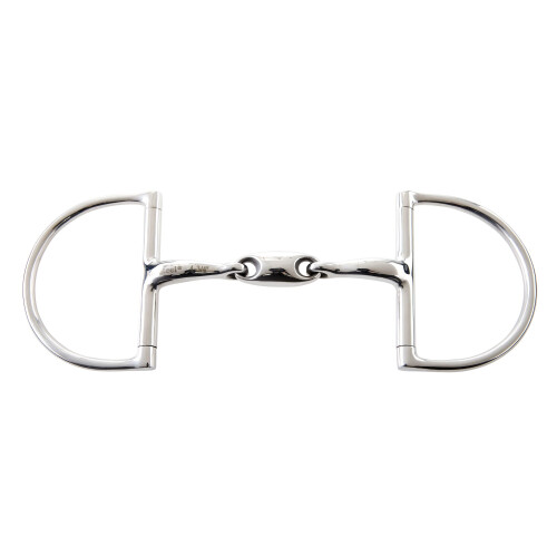 Korsteel JP rustfrit st?l oval link j?ger dee ring snaffle bit 5 """"