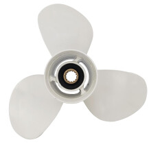 Elica a 3 pale in alluminio con coppa Yamaha OEM 10 5/8 X 12 6H5-4595