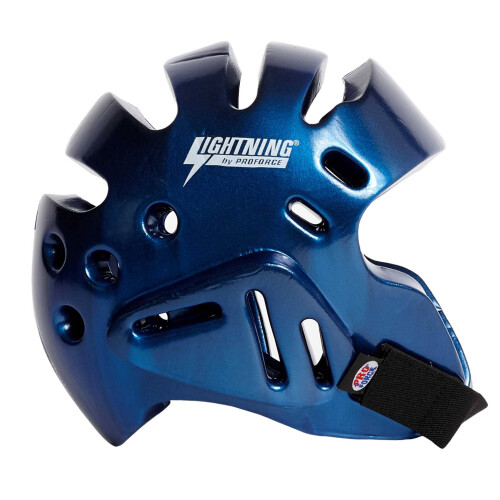 Pro Force Lightning Sparring Headgear - Blue - mare 2