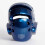 Pro Force Lightning Sparring Headgear - Blu - X-Large 5