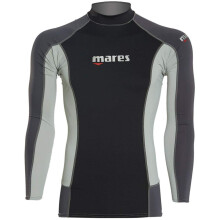 Rashguard s dlh   m ruk   vom Mares Trilastic, cierno-siv   , extra velk