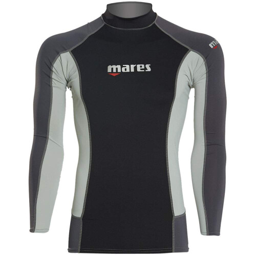 Mares Μακρυμάνικο Trilastic Rash Guard, Μαύρο Γκρι, X-Large