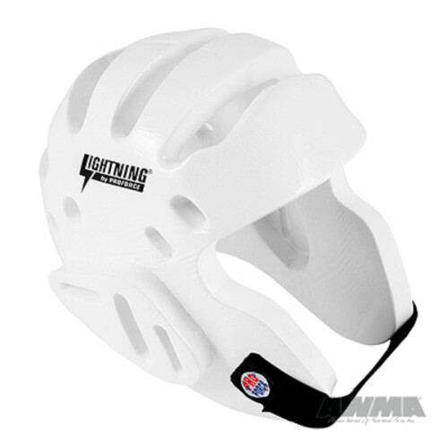 ProForce Lightning Sparring Headgear - Bianco - Piccolo 1