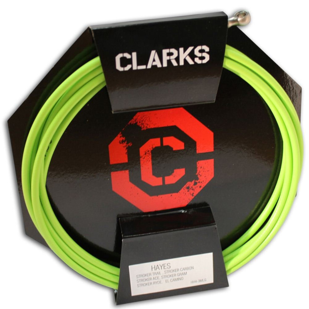 Clarks Magura Hydraulic Louise FR Louise Hose Lime Green