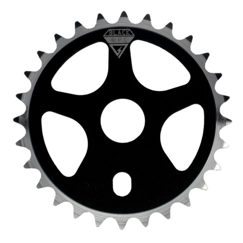 Black Ops Micro Drive BMX Δαχτυλίδι Αλυσίδας, 25t, Μαύρο