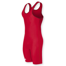 adidas aS101s Lycra Solid Brottningssinglet - RÖD - XXL