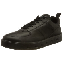 ECCO Herren Street 720 Vented Gore-TEX Wasserdichter Retro-Sneaker Schwarz 10-10,5
