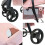 My Babiie My Babiie MB30 Plus Pushchair - Pink Leopard 10