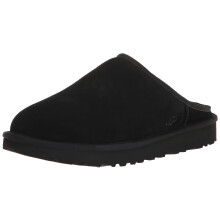 Pantuflas cl sicas sin cordones UGG para hombre, color negro, talla 8