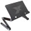 NJS Adjustable Laptop/Tablet Stand Wth USB fans and Mouse Holder 1