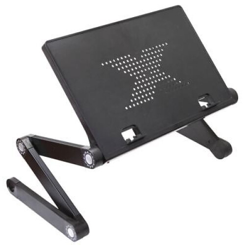 NJS Adjustable Laptop/Tablet Stand Wth USB fans and Mouse Holder