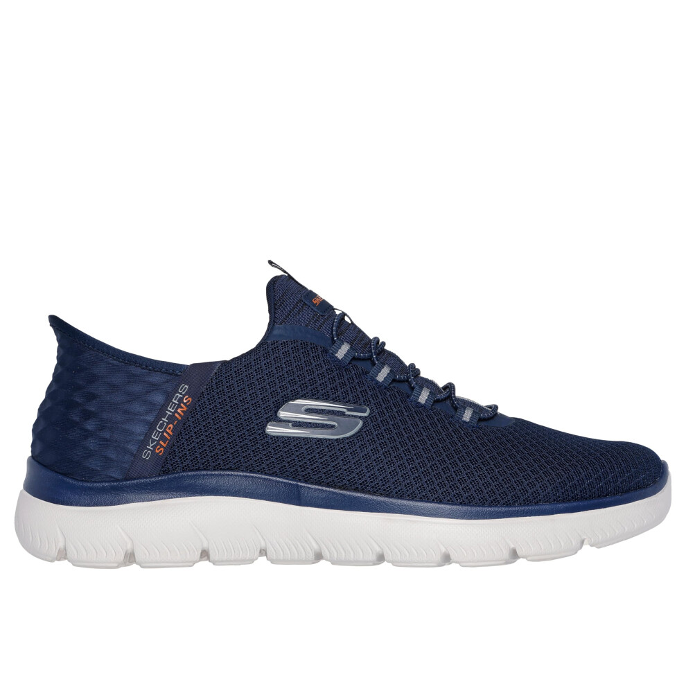 Skechers Men's Summits High Range Hands Free Slip-in Sneaker  Navy  14