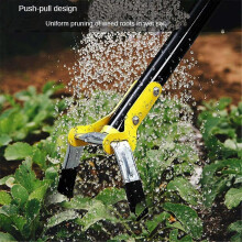 Action Hoe for Weeding Stirrup Hoe Tool for Garden Hula-Ho Scuffle Loop Hoe Garden Weeder Cultivator, Weeding Rake,1.53m