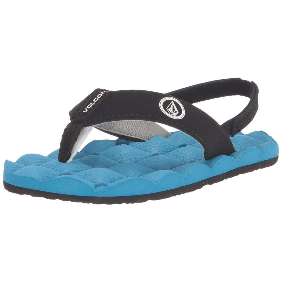Volcom Boy's Youth Recliner Sandal (Little Big Kid) Flip-Flop Marina