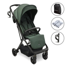 My Babiie MBX7 Max Auto-Fold Stroller - Forest Green