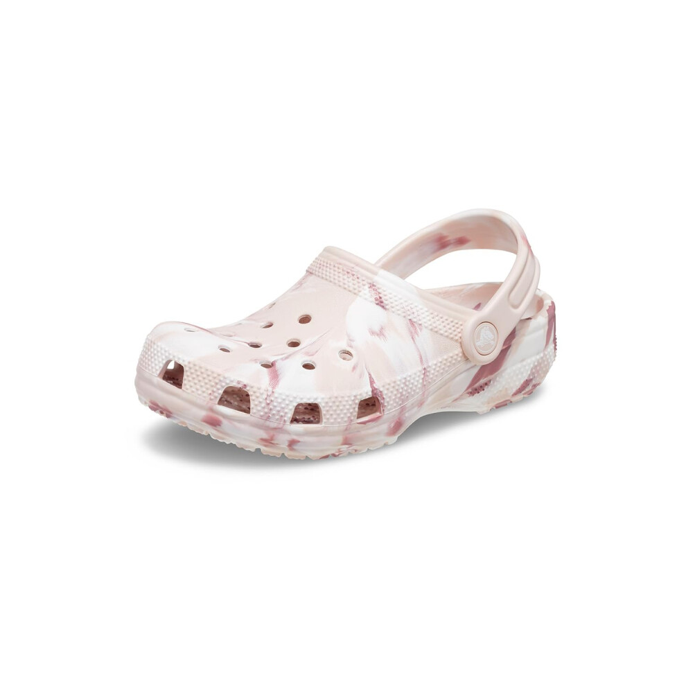 Crocs Kids Classic Marbled Tie Dye Clog  Quartz/Multi  5 US Unisex Toddler