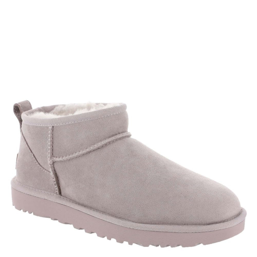 UGG Women's Classic Ultra Mini Fashion Boot  Pale Smoke  8